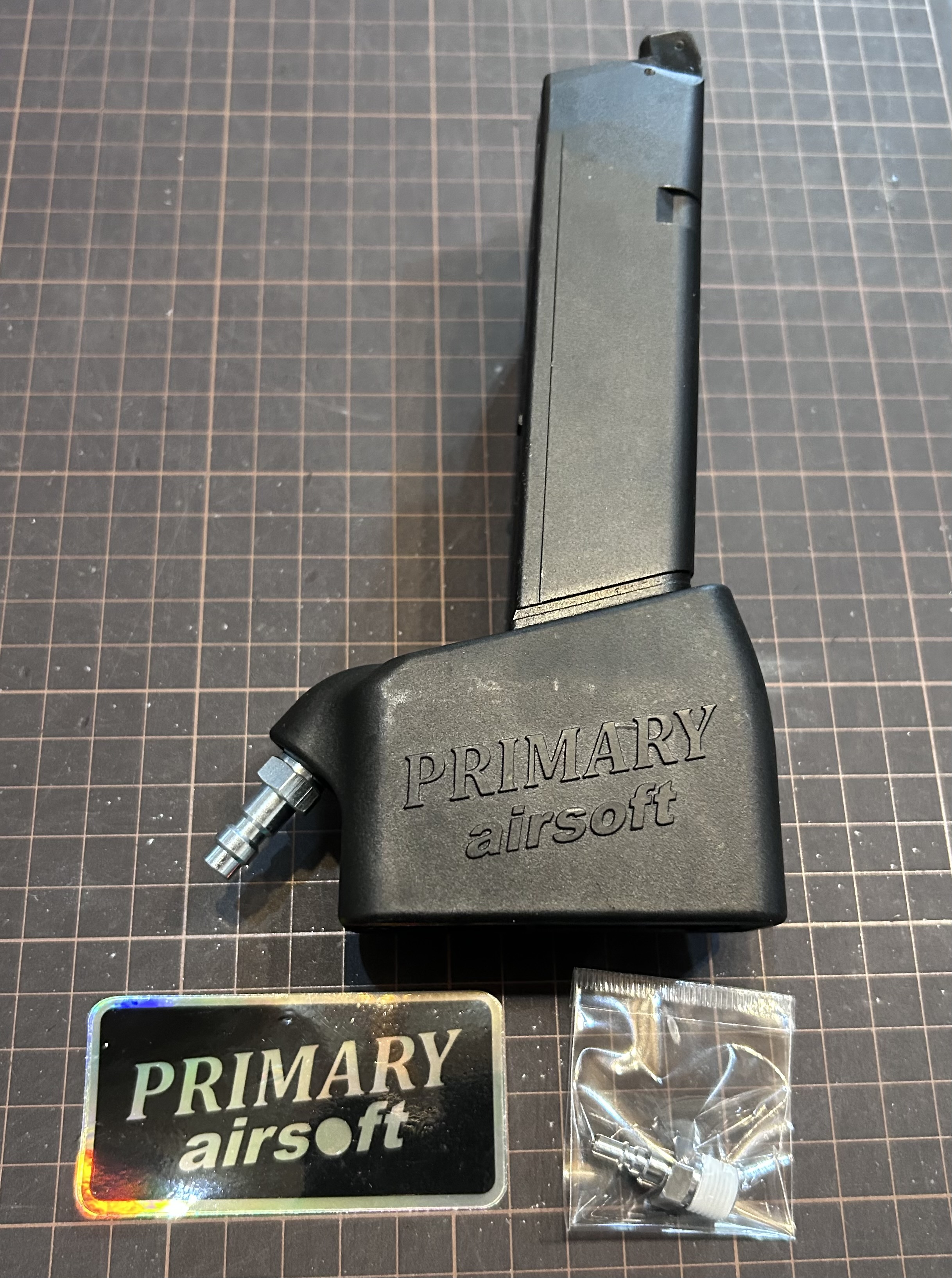 マルイ　グロック19Gen4 外部ソース　プライマリーエアソフトTMグロッグM4 PRIMARY グロック 外部ソースアダプター M4用 （完成品あり）｜M&S11B2