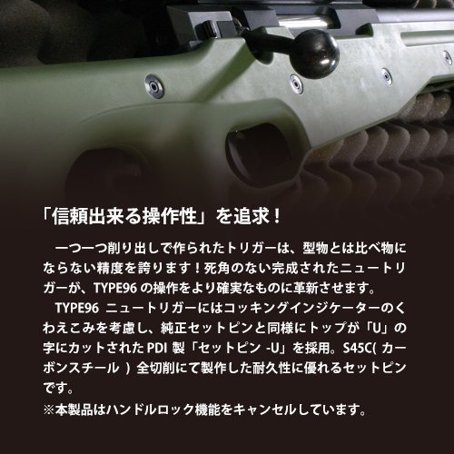 ニュートリガー / マルゼン APS TYPE96｜M&S11B2 AIRSOFT株式会社