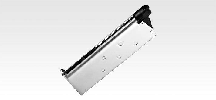 東京マルイ　ガバメント用クロームステンレスマガジンの画像