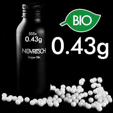 0.43g x 500pcs Sniper BIO BBs　バイオ　BB弾の画像