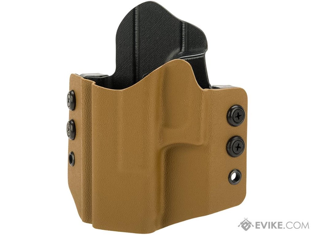 High Speed Gear Inc OWB Kydex Holster for Glock Pistols Model: Glock 19 23 32 / Left Hand color：BLACの画像