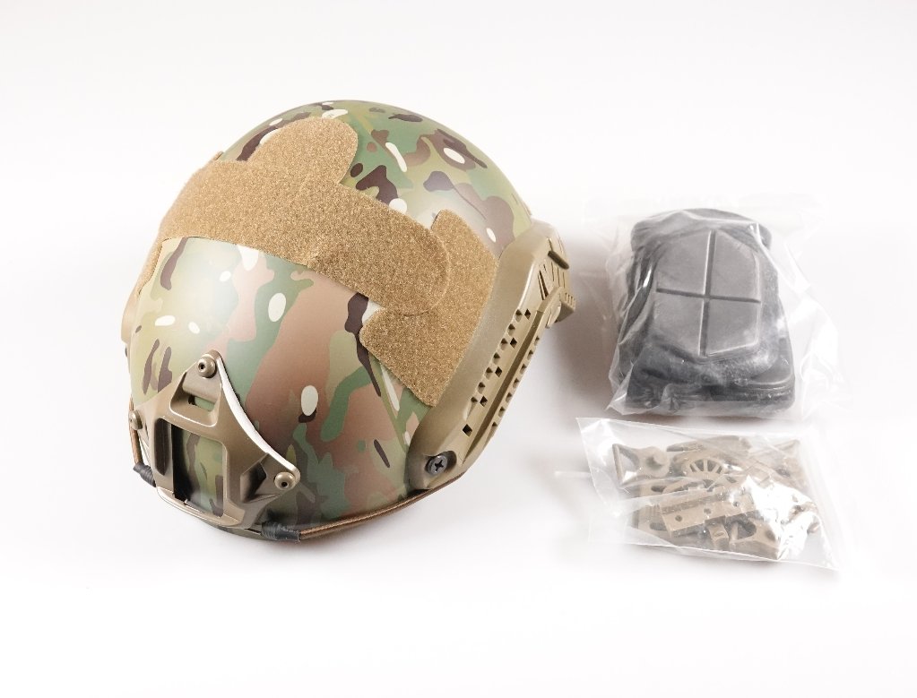6mmProShop Advanced High Cut Ballistic Type Tactical Airsoft Bump Helmet (Color: Multicam / Medium -の画像