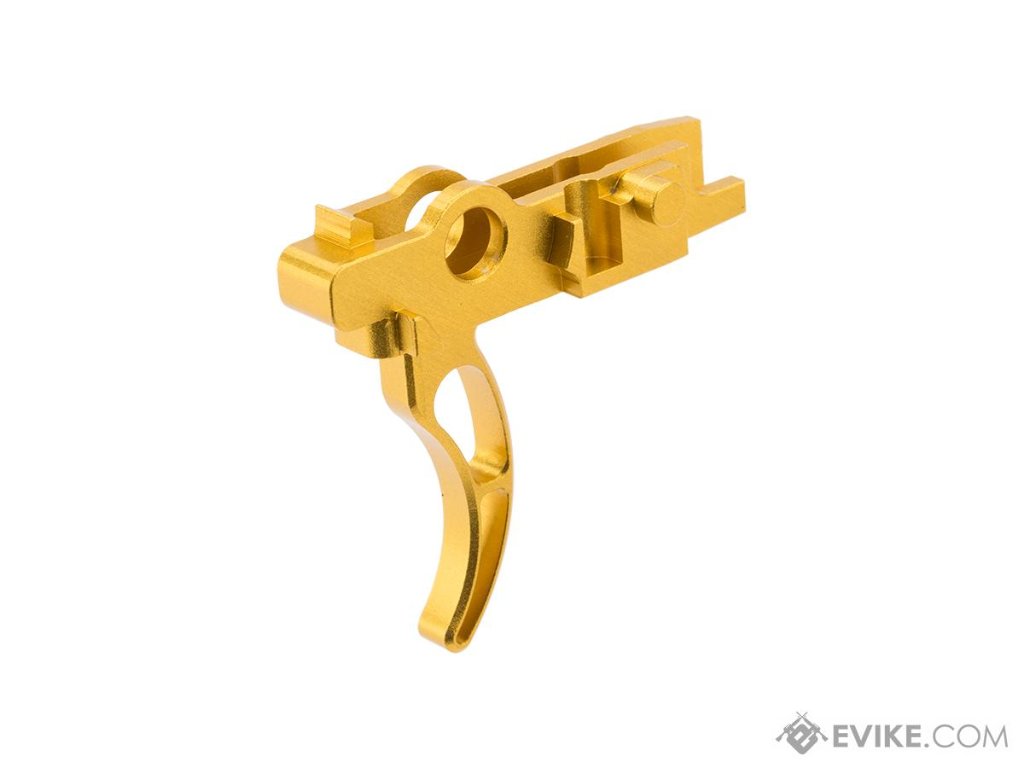 Dynamic Precision Match Trigger for TM M4A1 MWS Gas Blowback Airsoft Rifle (Model: Type A / Gold)の画像