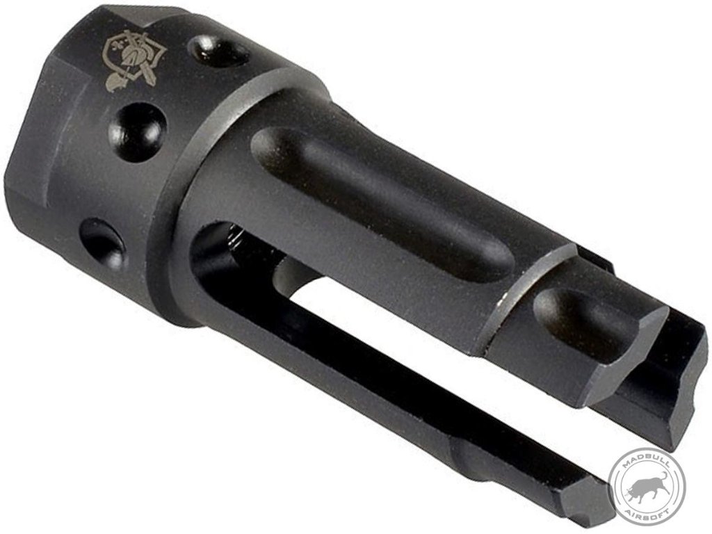 Knights Armament Fully Licensed QDC 3-Prong Flash Hider For QDC Barrel Extensionの画像