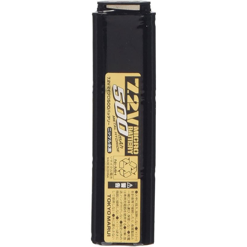 7.2V 500mAh マイクロ500バッテリーの画像