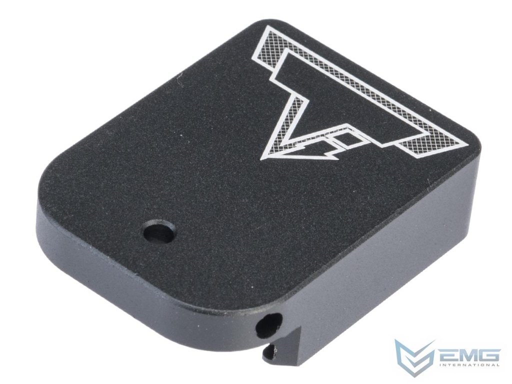 EMG / TTI Combat Master Magazine Base Plate for Hi-CAPA Gas Magazines (Model: No Charging Port / Blaの画像