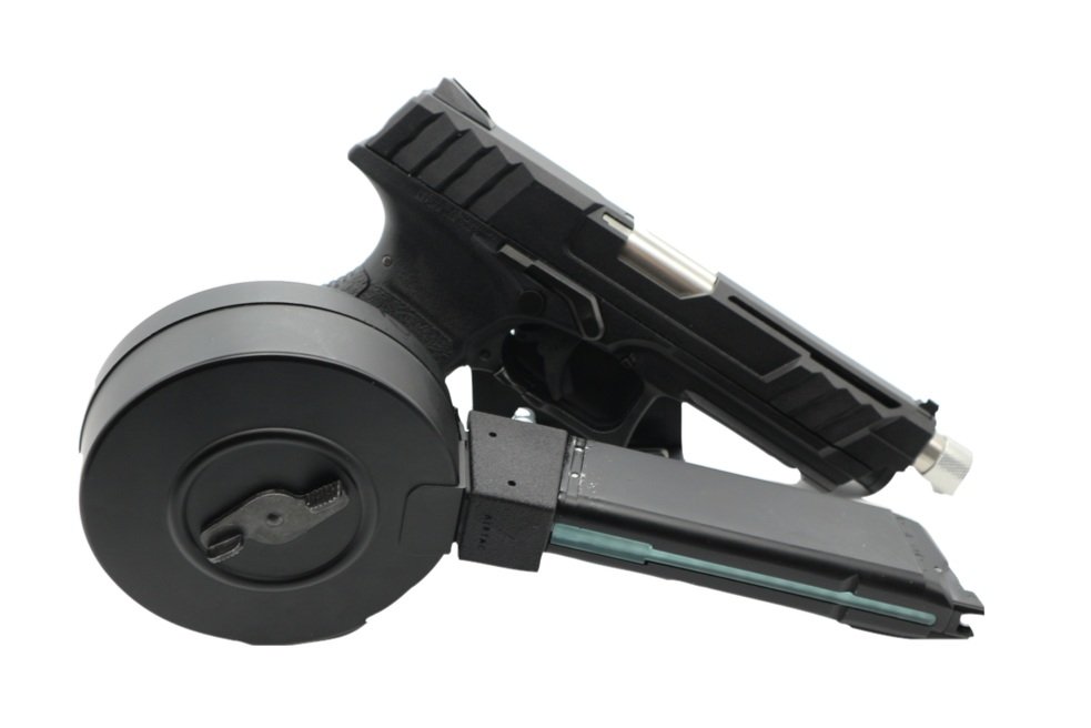 SMC9/GTP9 HPA Drum Magazine Adapter（完成品）｜M&S11B2 AIRSOFT株式会社