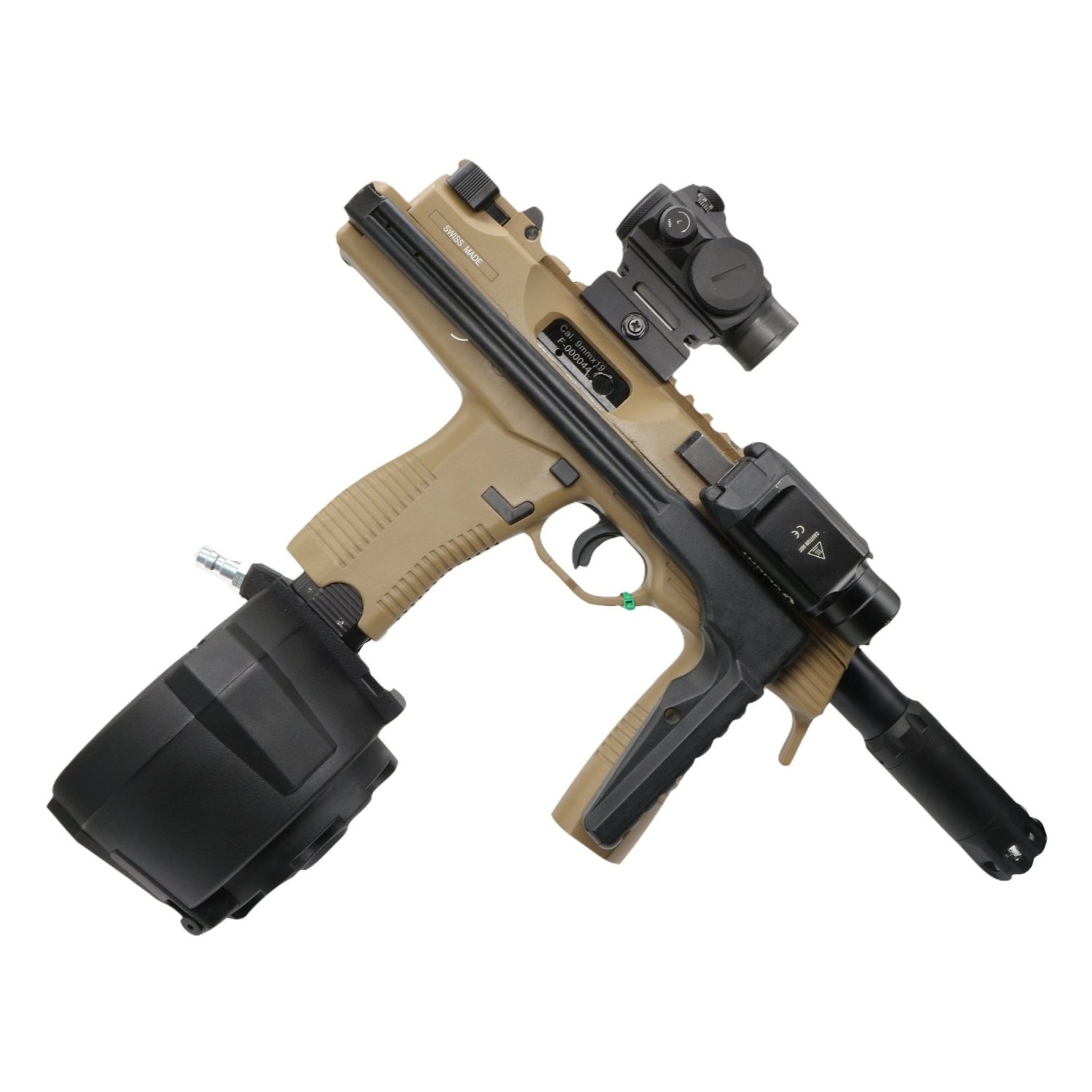 KWA/ASG MP9 HPA 1500RD Drum Magazine Adapter（アダプター単品）｜M&S11B2 AIRSOFT株式会社