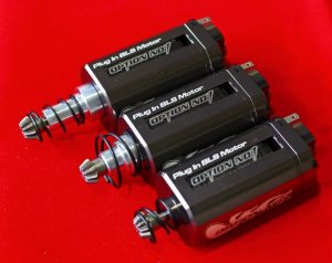 プラグインブラシレス　OPTION NO:1 Hi Torque Option No.1 Plug-In Brushless Motor for AEG (Type: Long Type