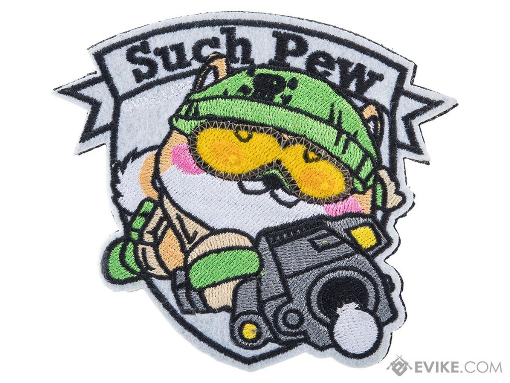 Evike.com「Such Pew」士気刺繍パッチの画像