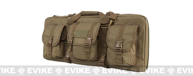 NcStar / VISM 28インチ デラックス デュアルコンパートメント サブガン / SBR パッド入りキャリングバッグ (カラー: タン)の画像