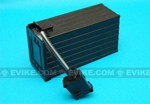 G&P Electric Drum Magazine For G&P MK23 SAW Airsoft AEG　電子ドラムマガジン　エアガン電動ガン用の画像