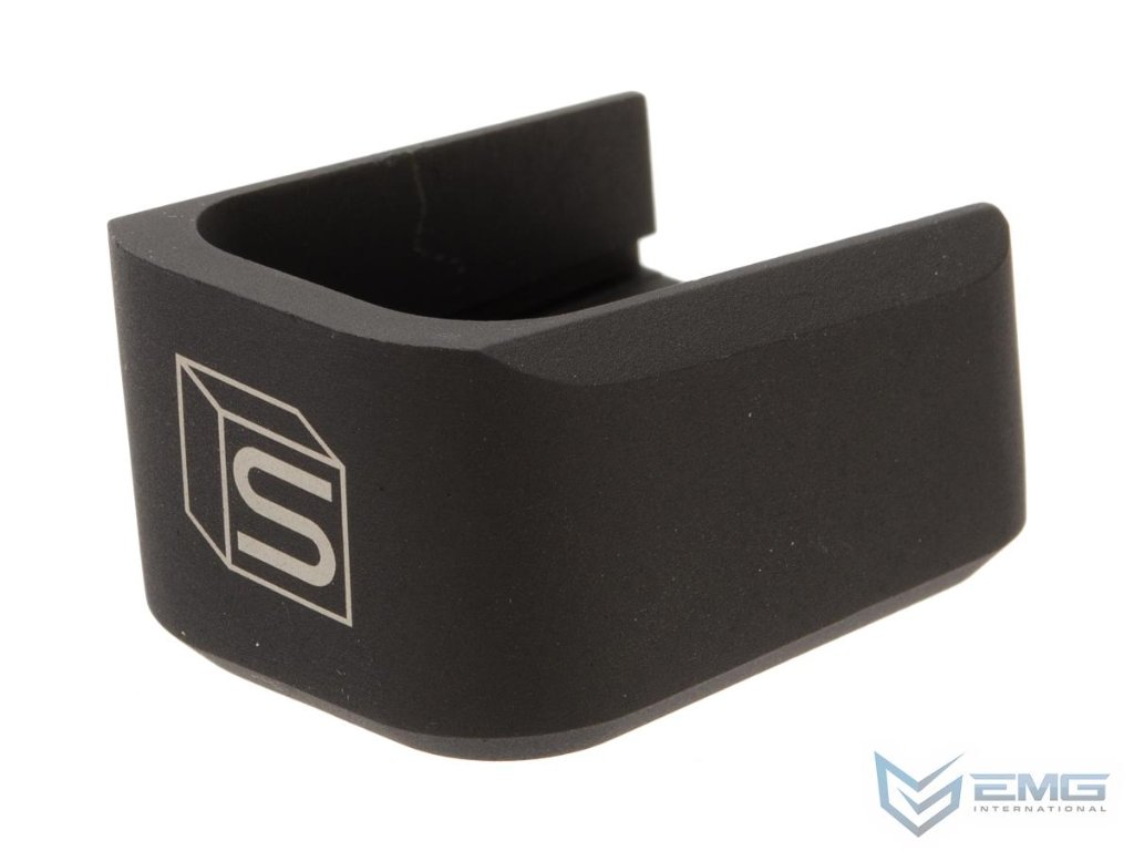 EMG / Salient Arms International 2011 Hi-Capa シリーズ エアソフト ガス マガジン用ベース プレート (カラー: ブラック / グリーン ガス)の画像