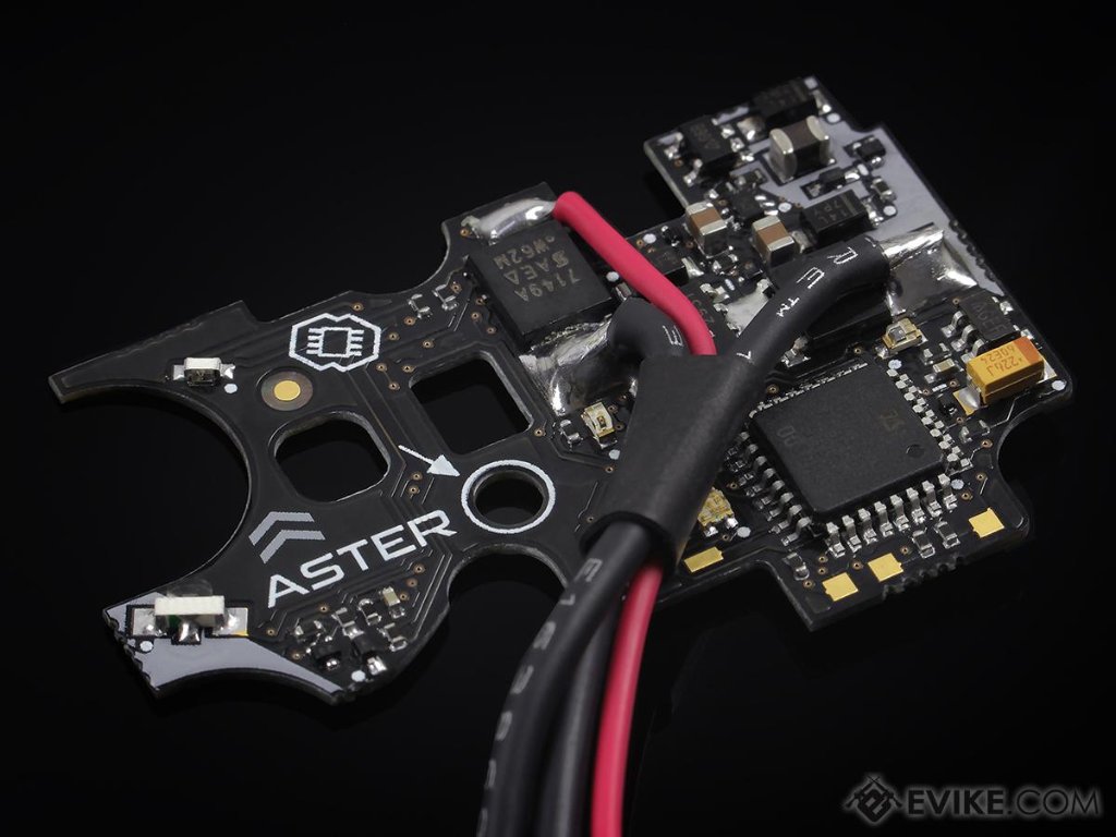 GATE ASTER SE エアソフト ドロップイン プログラマブル MOSFET モジュール (モデル: V2 ベーシック / リア ワイヤード / クォンタム トリガー)の画像