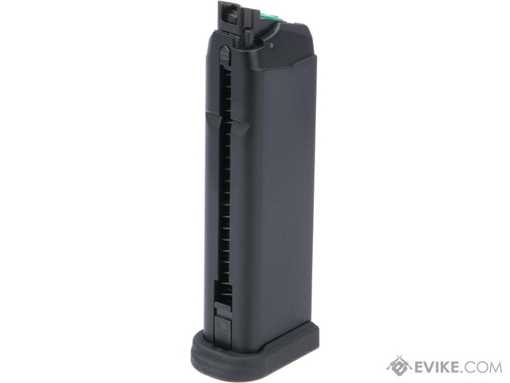 G&G Armament GTP9 / SMC-9 シリーズ エアソフト GBB ガン用 23 番マガジン (カラー: ブラック)の画像