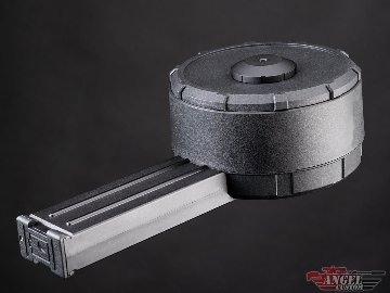 Angel Custom 3000 発「ZAKU」電動自動巻きドラムマガジン P90 エアソフトガン用 (パッケージ: 標準)の画像