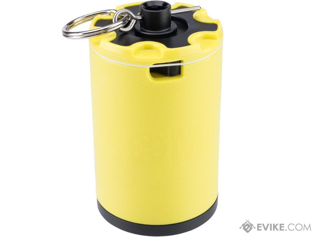 40Max「Whirligig」360度再利用可能グリーンガスジェルボール＆エアソフトBBグレネード（色：Yellow)の画像