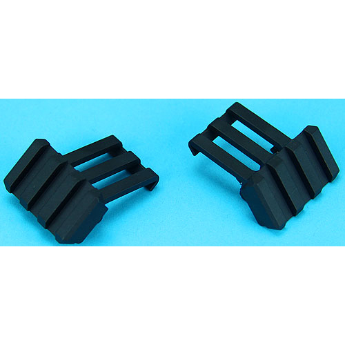 G&P タクティカル ワンオクロック オフセット サイドマウント ウィーバー / ピカティニー / 20mm レール用 ブラック MOT019の画像