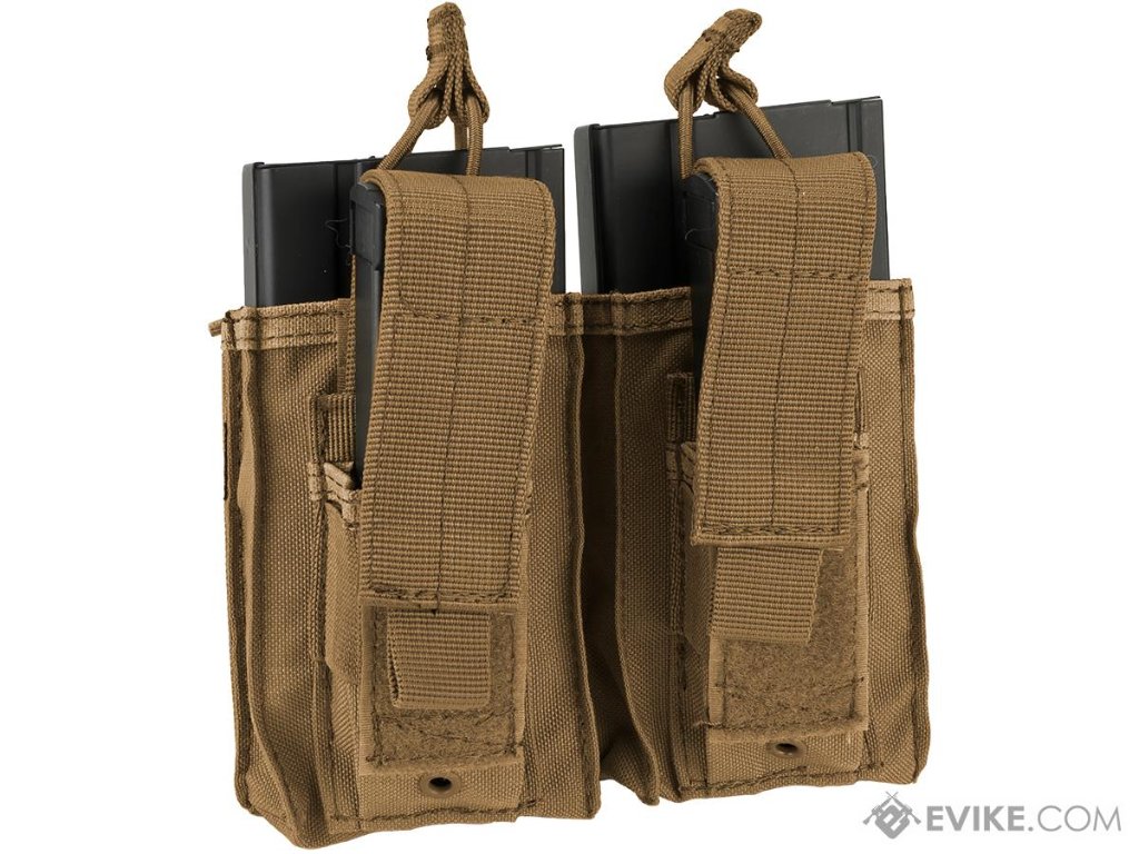 CONDOR MOLLE ダブル カンガルー M14 & ピストル マグポーチ (カラー: コヨーテ)の画像