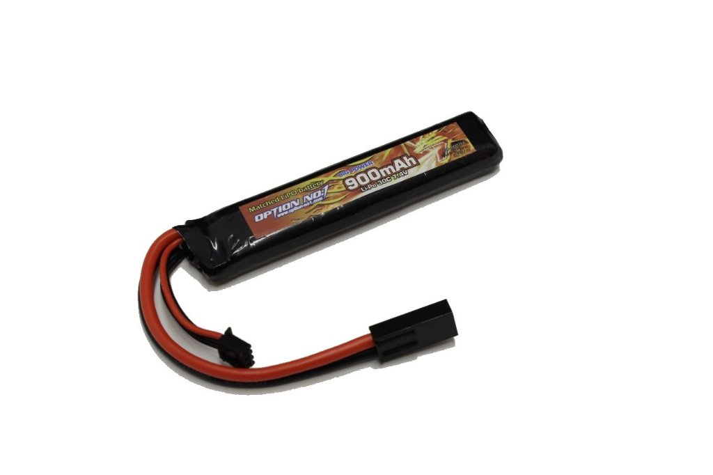 Matched Lipo battery 900mAh 7.4V 　GB-0007M（縦19.5*横101*厚み11mm）の画像