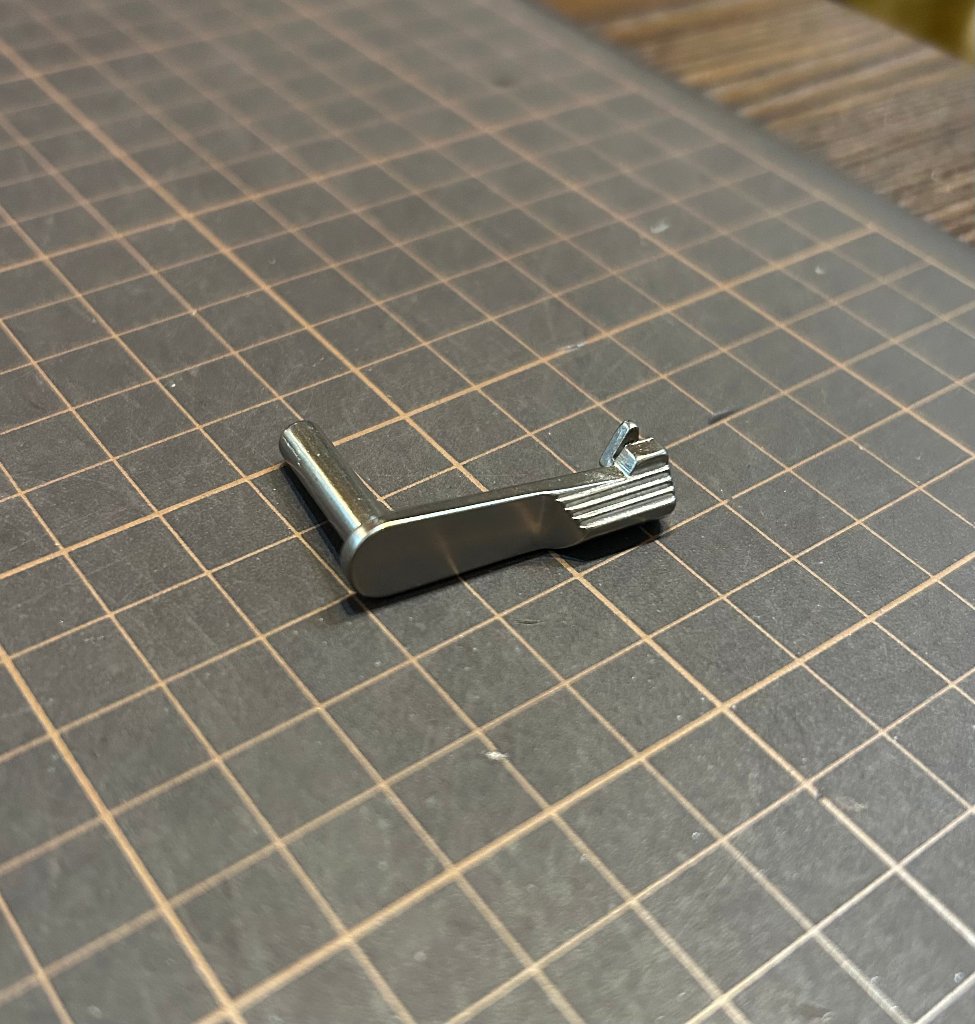 東京マルイ　ハイキャパ　スライドストップ　ステンレスの画像