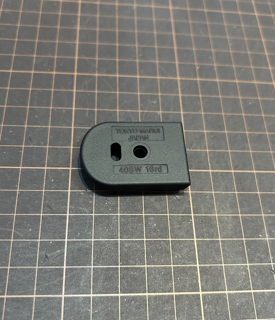 東京マルイ　XDM-40　マガジンバンパー　XDM-93の画像