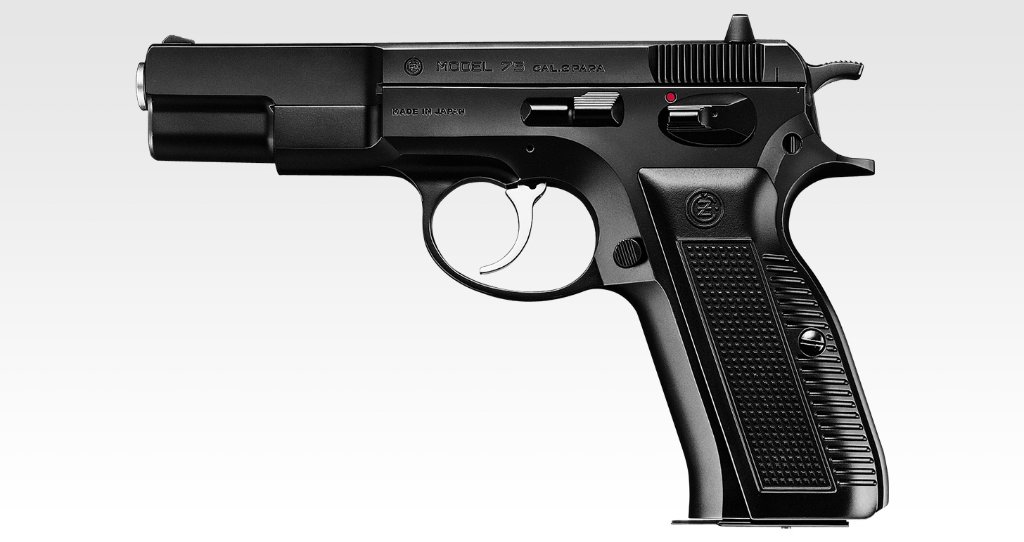 Cz75 ファーストモデル【ハイグレード/ホップアップ】エアーハンドガン（10才用モデル）の画像