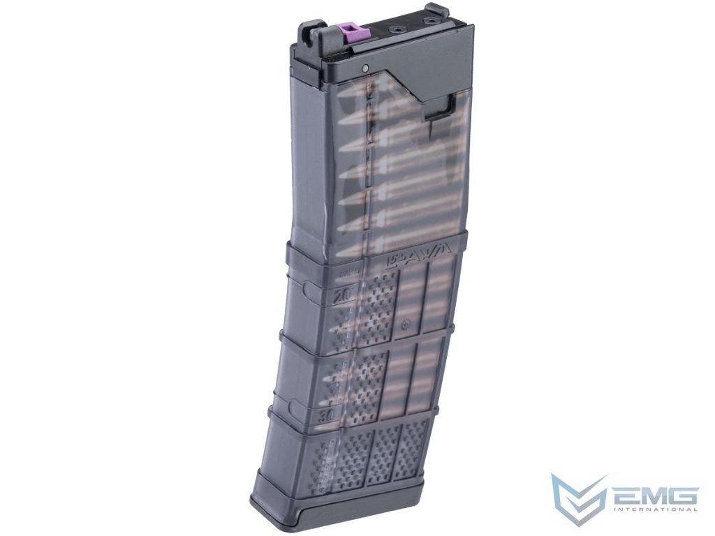 T8　LC-MG-0002 BK　Lancer　ガスブローバックマガジン　5.56　マルイMWS用　Blackの画像