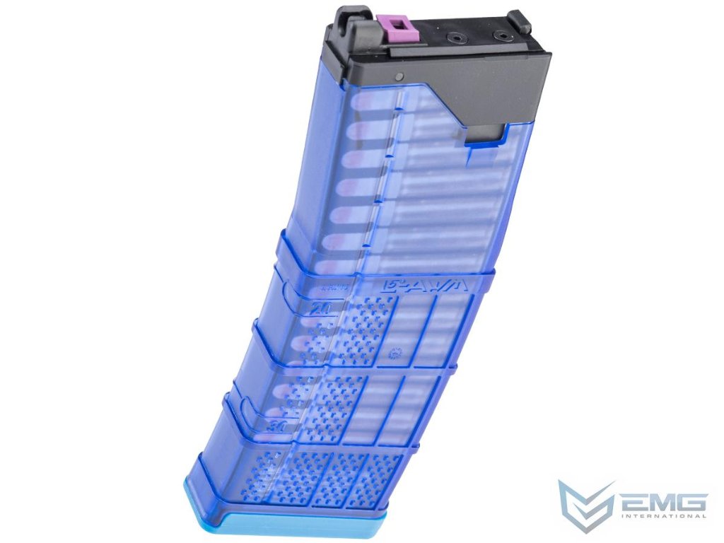 T8　LC-MG-0002 BL　Lancer　ガスブローバックマガジン　5.56　マルイMWS用　の画像