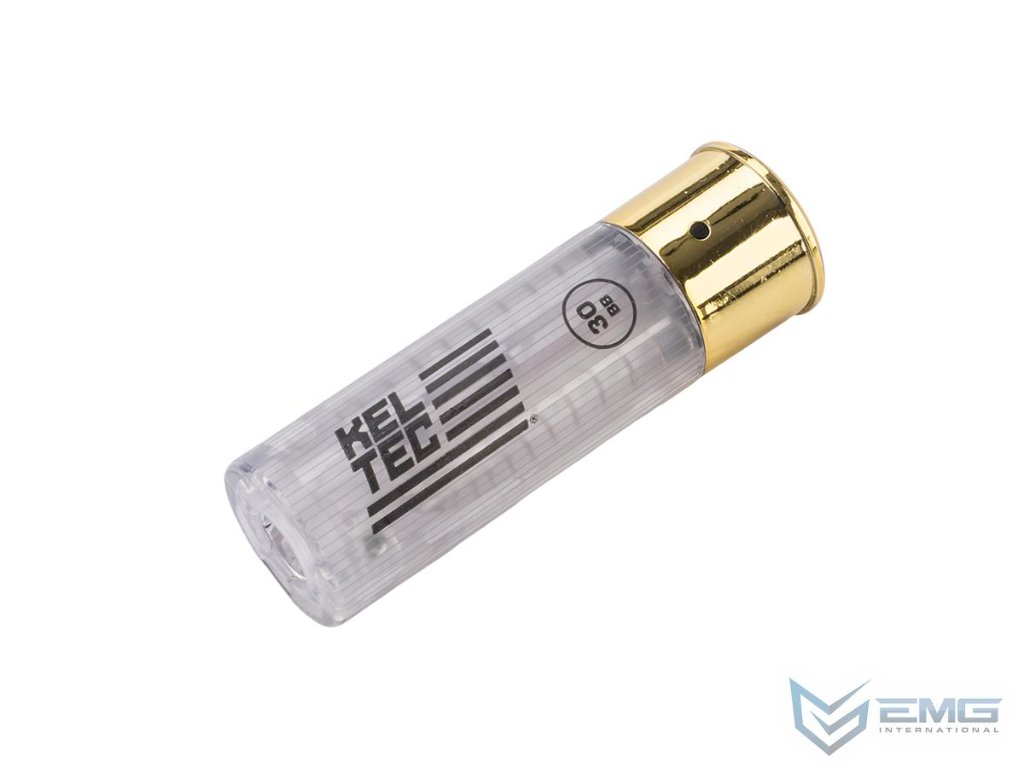 EMG Keltec ライセンス取得済み 30ラウンド 6パック ショットガン シェルマガジン (スプリング式エアソフト ショットガン用) EMG-MC-86-KSGの画像