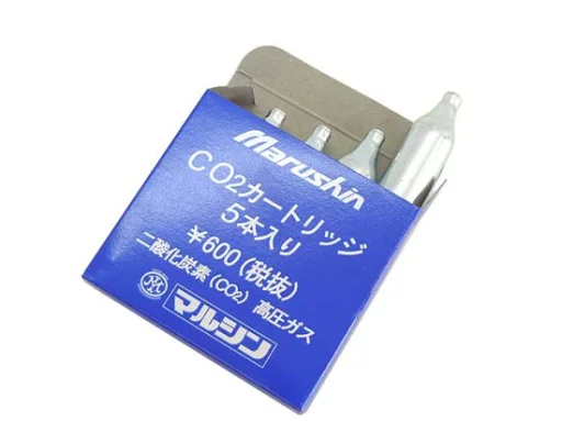マルシン　CO2ガスガン用 CO2カートリッジ 12g 5本入りの画像