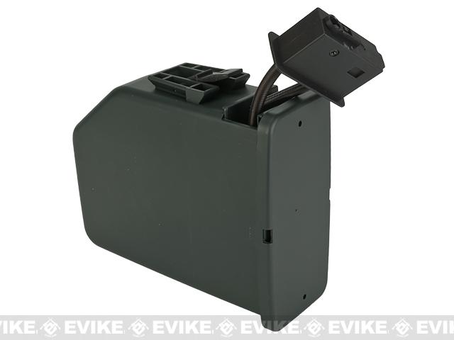 A&K製 2500発ボックスマガジン（エアソフトM249電動ガン用）DMAG-M249-2500の画像