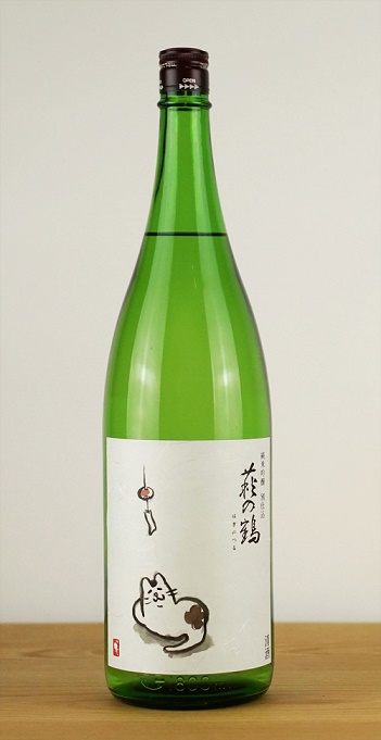 発売 夏酒 萩の鶴　純米吟醸　別仕込み　　夕涼み猫の画像