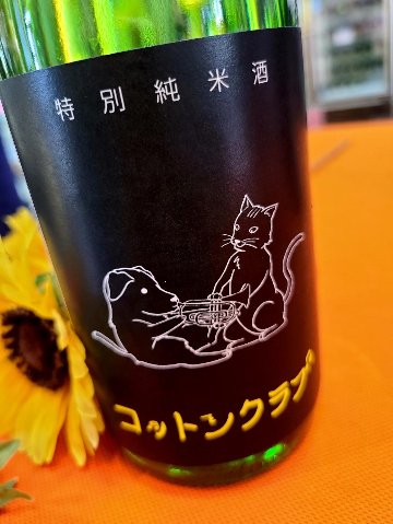 新商品 R7BYコットンクラブ 特別純米酒(アルコール度13度) 特別純米酒の画像
