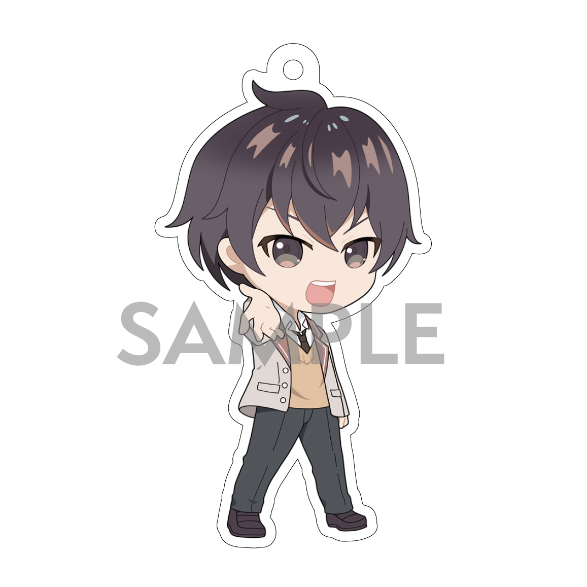 TVアニメ「時々ボソッとロシア語でデレる隣のアーリャさん」【政近】セット（コラボ生ホイップ・コラボアクキー・ラベルシールを各１個）【正規ライセンス商品】の画像