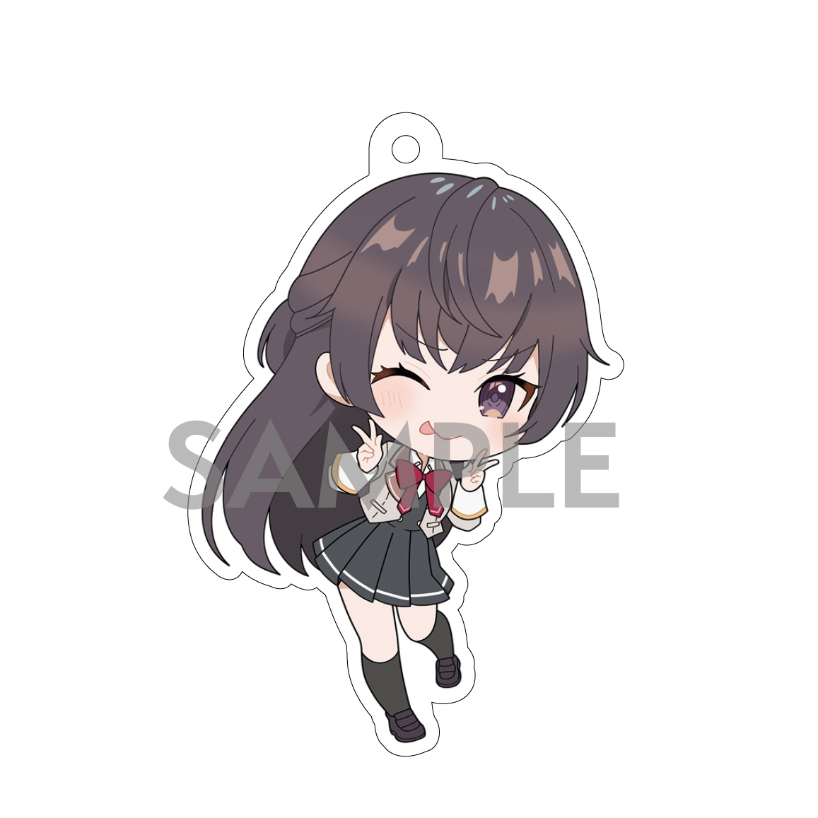 TVアニメ「時々ボソッとロシア語でデレる隣のアーリャさん」【有希】セット（コラボ生ホイップ・コラボアクキー・ラベルシールを各１個）【正規ライセンス商品】の画像