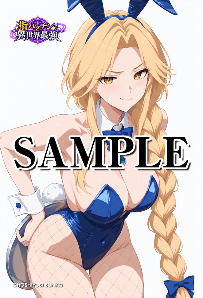 指パッチで異世界最強（セレナ02）A2ポスター（指紋が付きにくいマット加工）※送料込の画像