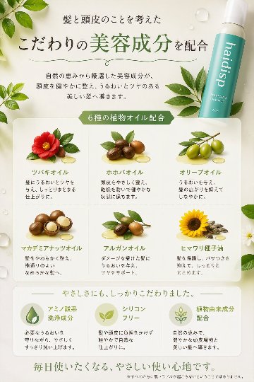 haidisp(ハイディスプ)　スパークリングシャンプー　ホワイトティの香りの画像