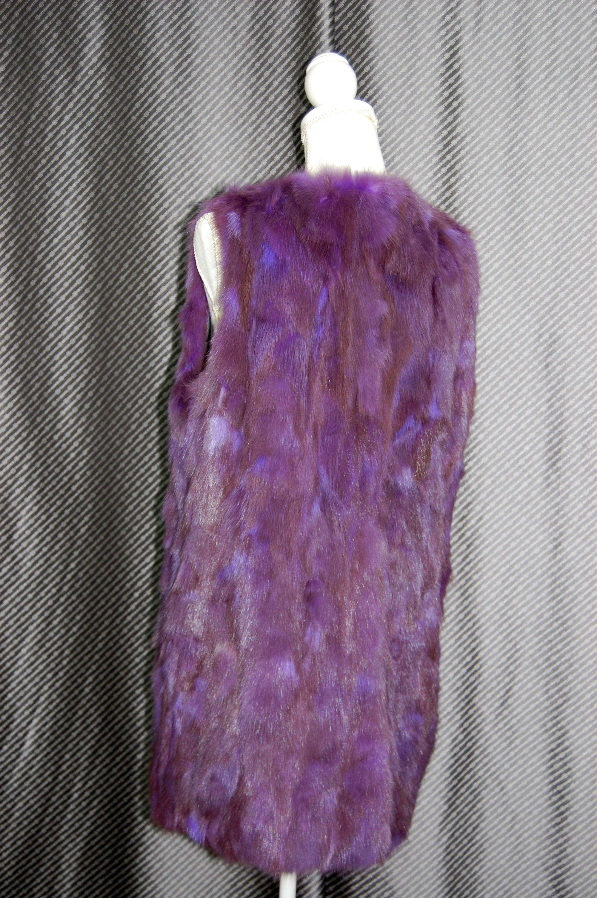 ロシアンセーブル　ピースロングベストの画像