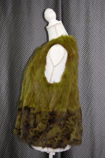 ロシアンセーブル　ピースベストの画像