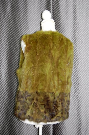 ロシアンセーブル　ピースベストの画像