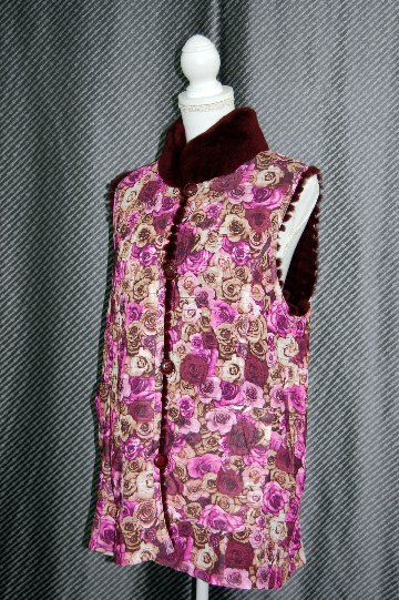 ヌートリアレイヤー　リバーシブルベストの画像