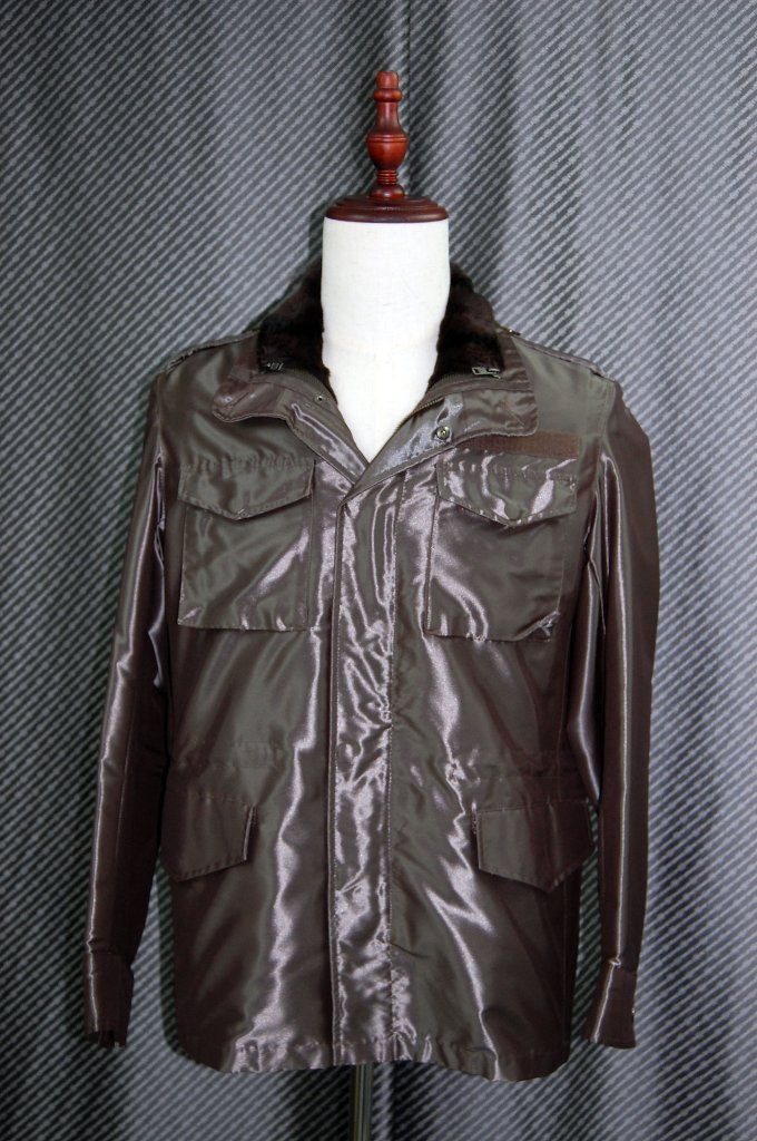 Men'sウィーゼルライナー付　ミリタリーシャイニージャケットの画像