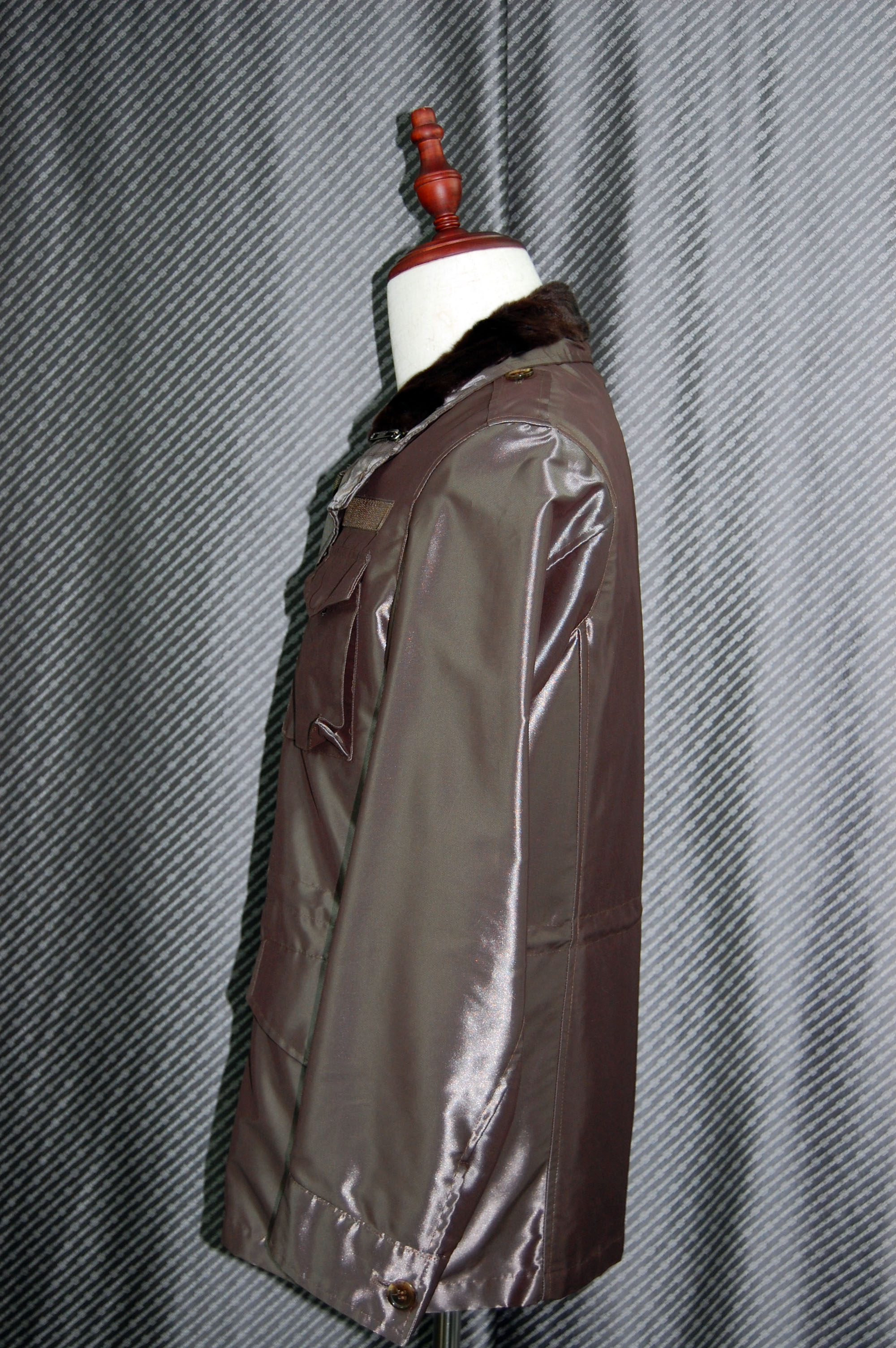 Men'sウィーゼルライナー付　ミリタリーシャイニージャケットの画像