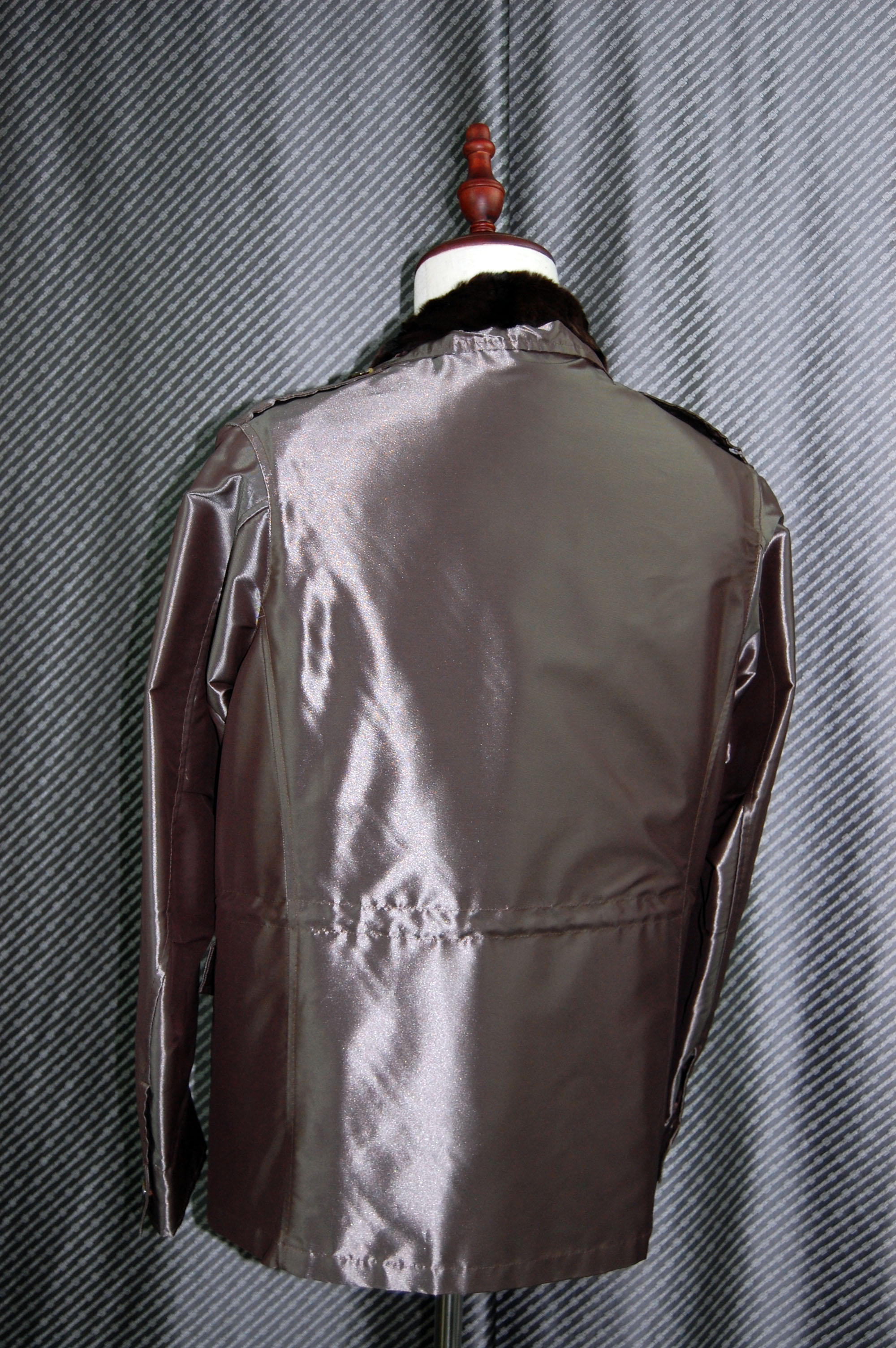 Men'sウィーゼルライナー付　ミリタリーシャイニージャケットの画像