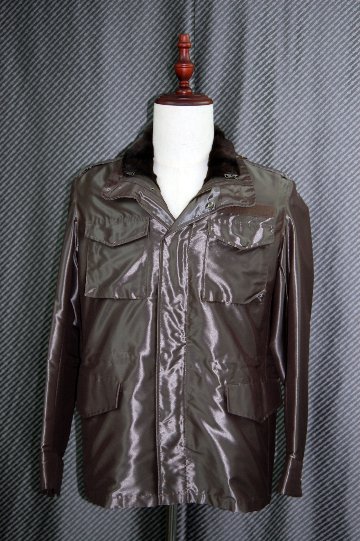 Men'sウィーゼルライナー付　ミリタリーシャイニージャケットの画像