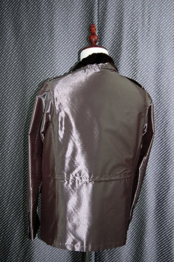 Men'sウィーゼルライナー付　ミリタリーシャイニージャケットの画像