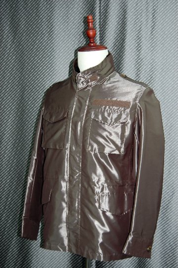 Men'sウィーゼルライナー付　ミリタリーシャイニージャケットの画像