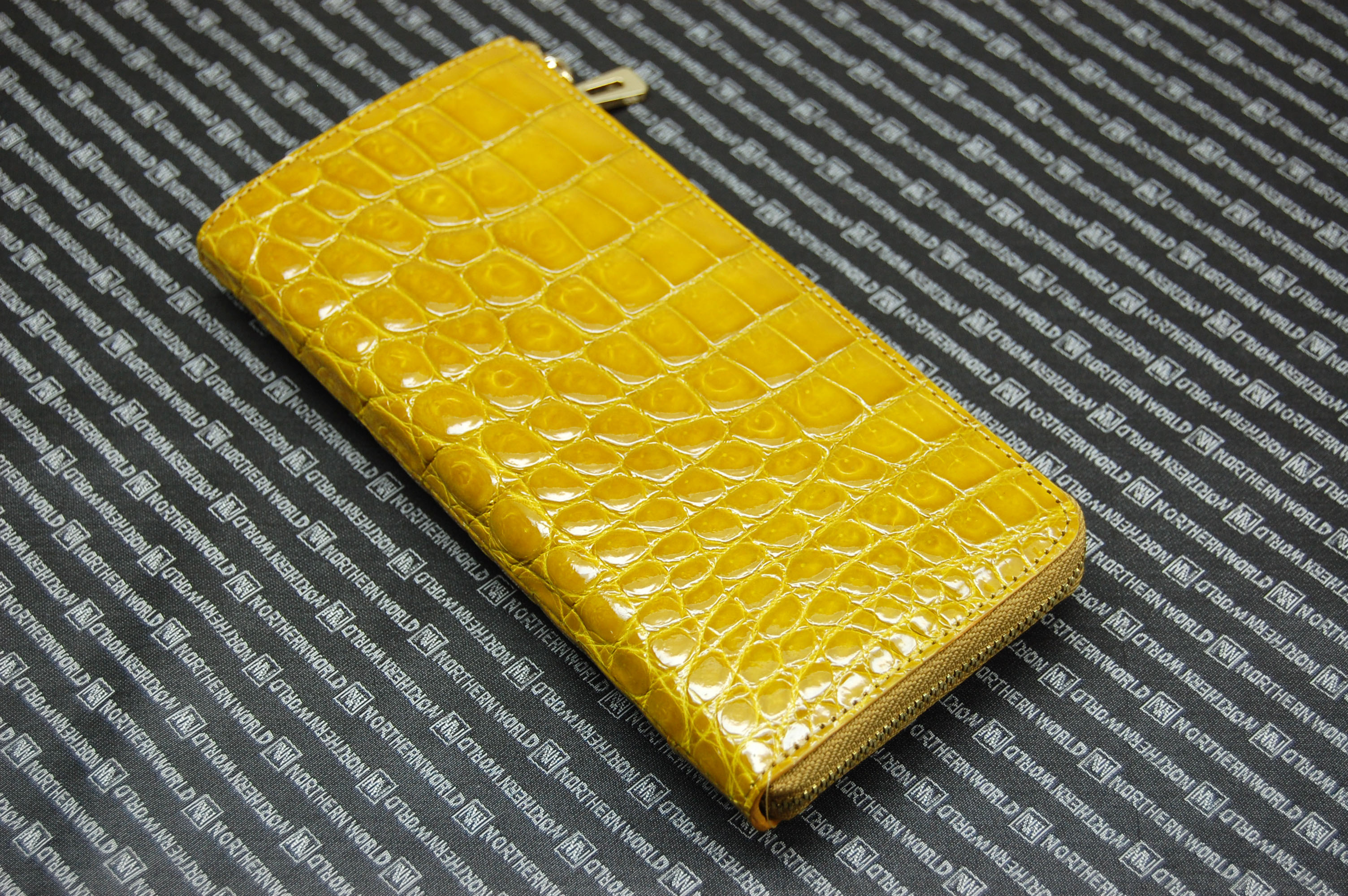 シャイニングクロコダイル　L字長財布の画像