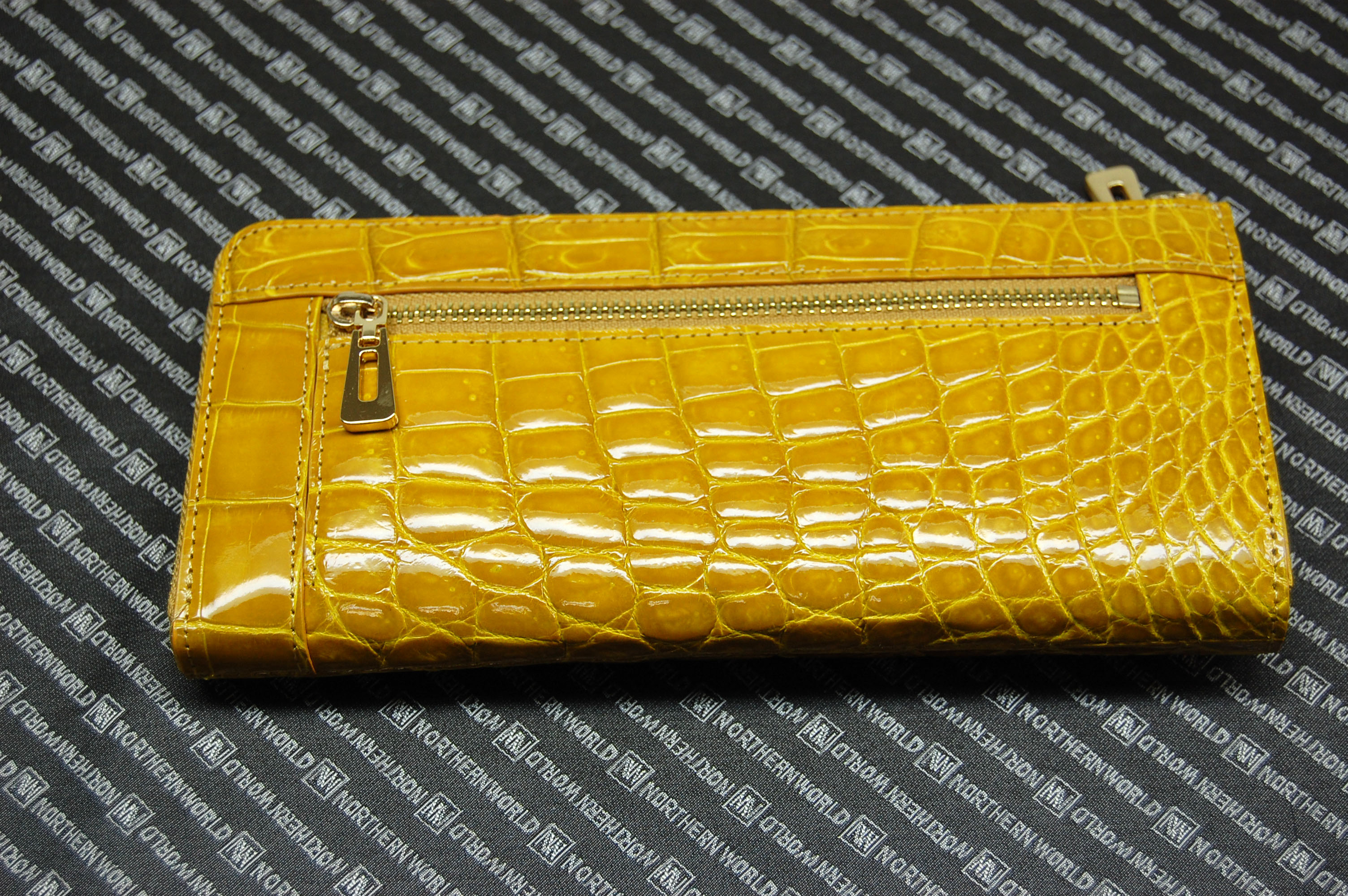 シャイニングクロコダイル　L字長財布の画像